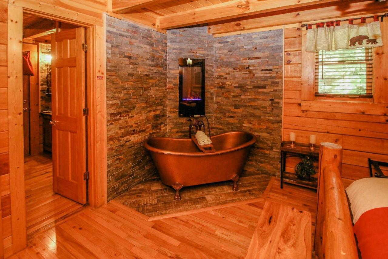Beary Cozy Cabin Севьервилл Экстерьер фото