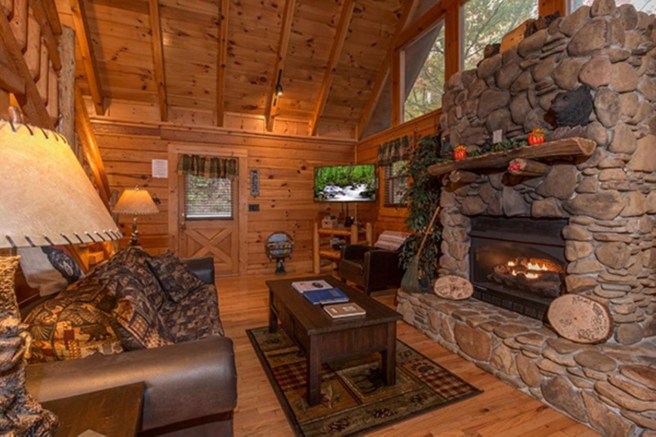 Beary Cozy Cabin Севьервилл Экстерьер фото